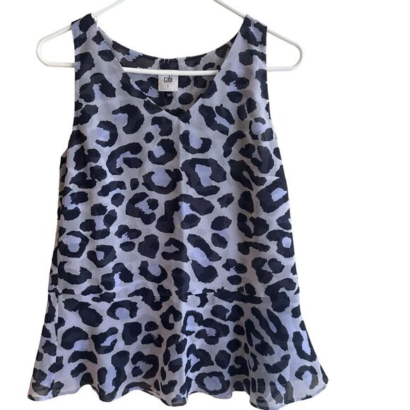 CAbi Size S Feline Cami #5536 Lilac Purple Blue‎ Gray - Picture 4 of 15